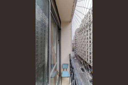 Sacada de kitnet/studio à venda com 1 quarto, 43m² em Centro Histórico de São Paulo, São Paulo