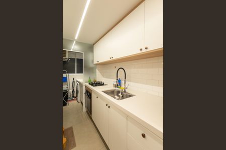 Apartamento para alugar com 62m², 2 quartos e 1 vaga Apartamento para alugar com 62m², 2 quartos e 1 vagaCozinha Americana