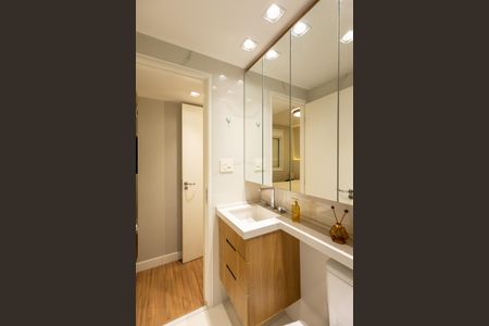 Apartamento para alugar com 62m², 2 quartos e 1 vaga Apartamento para alugar com 62m², 2 quartos e 1 vagaBanheiro da Suíte