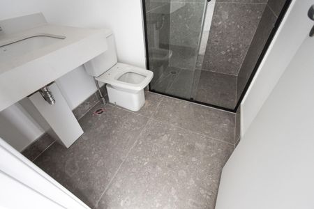 Studio à venda com 26m², 1 quarto e sem vaga Studio à venda com 26m², 1 quarto e sem vagaBanheiro