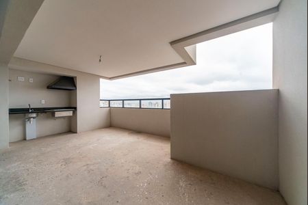 Varanda da Sala de apartamento à venda com 3 quartos, 125m² em Vila Santa Teresa, Santo André