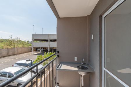 Varanda da Sala de apartamento para alugar com 2 quartos, 56m² em Vila Sao Francisco, Hortolândia