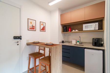 Apartamento à venda com 21m², 1 quarto e sem vaga Apartamento à venda com 21m², 1 quarto e sem vagaCozinha