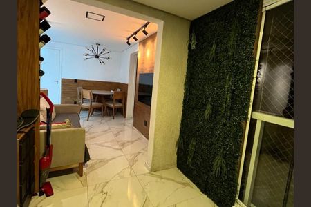 Varanda da Sala de apartamento à venda com 2 quartos, 60m² em Vila Ema, São Paulo