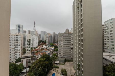 Vista da Sala de apartamento para alugar com 1 quarto, 29m² em Jardim Paulista, São Paulo