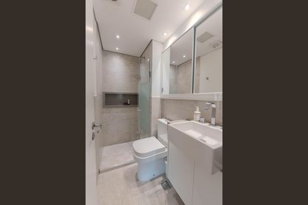 Apartamento à venda com 54m², 1 quarto e 1 vagaBanheiro