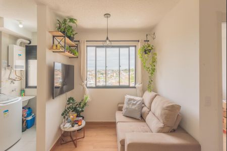 Sala de apartamento para alugar com 2 quartos, 37m² em Residencial Parque da Fazenda, Campinas