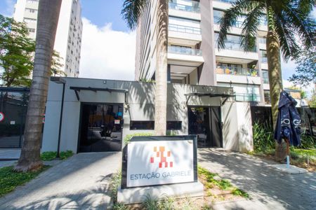 Studio para alugar com 37m², 1 quarto e 1 vagaFachada