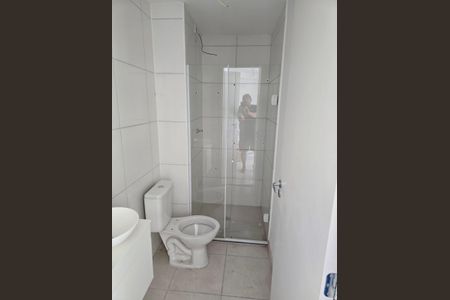 Banheiro de apartamento à venda com 1 quarto, 36m² em Vila Barreto, São Paulo