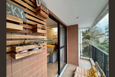 Varanda da sala de apartamento para alugar com 2 quartos, 85m² em Botafogo, Rio de Janeiro