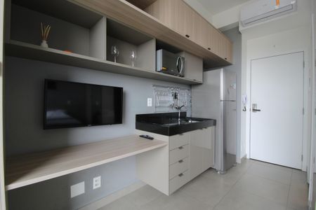 Cozinha de kitnet/studio para alugar com 1 quarto, 30m² em Vila Olímpia, São Paulo