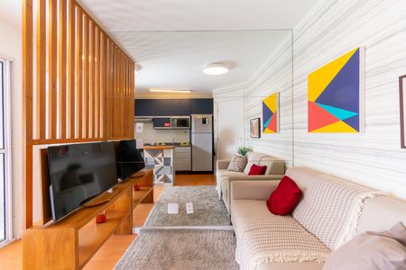 Sala de apartamento à venda com 2 quartos, 43m² em Conceição, Diadema