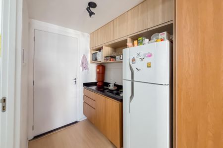 Cozinha de kitnet/studio à venda com 1 quarto, 25m² em Chácara Inglesa, São Paulo