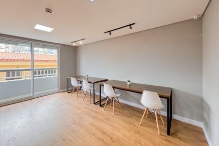 Studio à venda com 25m², 1 quarto e sem vagaCoworking e Sala de Estudos
