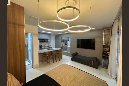 Studio de kitnet/studio para alugar com 1 quarto, 42m² em Campo Belo, São Paulo