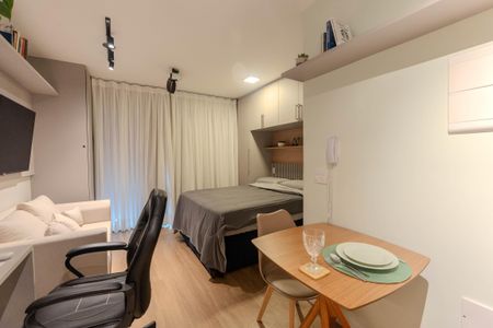 Apartamento à venda com 25m², 1 quarto e sem vaga Apartamento à venda com 25m², 1 quarto e sem vagaStudio