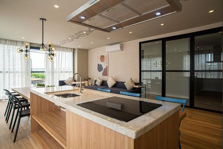 Studio à venda com 24m², 1 quarto e 1 vagaÁrea comum - Salão de festas