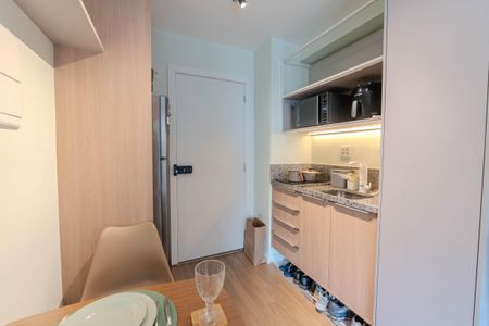 Studio à venda com 24m², 1 quarto e 1 vagaCozinha