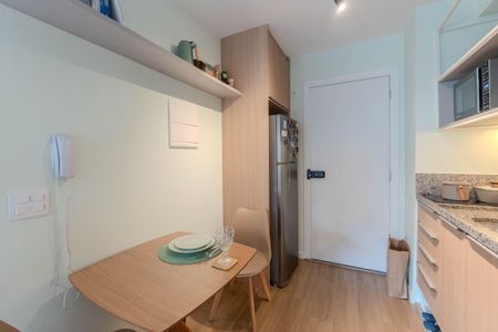 Studio à venda com 24m², 1 quarto e 1 vagaCozinha