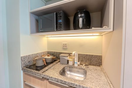 Studio à venda com 24m², 1 quarto e 1 vagaCozinha