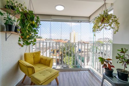 Varanda de apartamento à venda com 3 quartos, 75m² em Vila Campestre, São Paulo