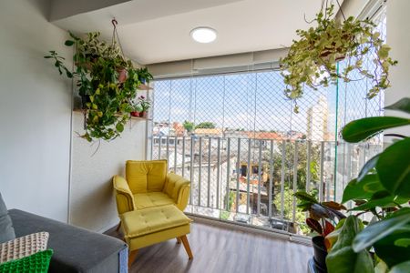 Varanda de apartamento à venda com 3 quartos, 75m² em Vila Campestre, São Paulo