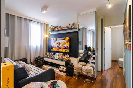 Sala de apartamento à venda com 2 quartos, 68m² em Jardim Monte Kemel, São Paulo