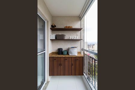 Sacada de apartamento à venda com 2 quartos, 68m² em Jardim Monte Kemel, São Paulo