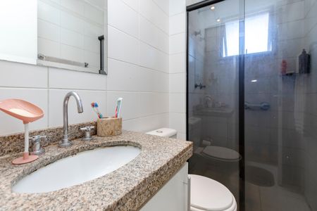 Apartamento para alugar com 96m², 3 quartos e 2 vagasBanheiro da Suíte 1