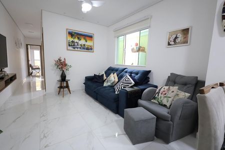 Sala de apartamento à venda com 3 quartos, 85m² em Pinheirinho, Santo André