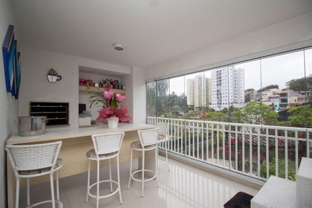 Varanda gourmet de apartamento para alugar com 3 quartos, 153m² em Vila Albertina, São Paulo