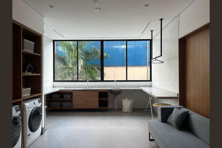 Studio para alugar com 26m², 1 quarto e sem vagaLavanderia