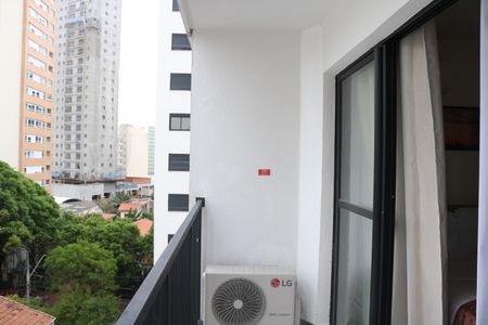 Studio à venda com 26m², 1 quarto e sem vagaVaranda