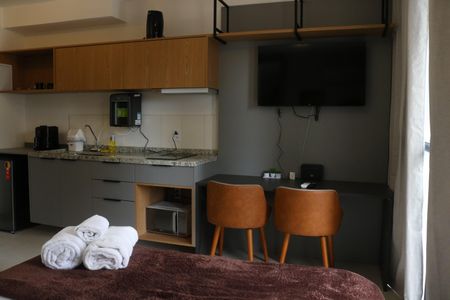 Studio para alugar com 26m², 1 quarto e sem vagaStudio