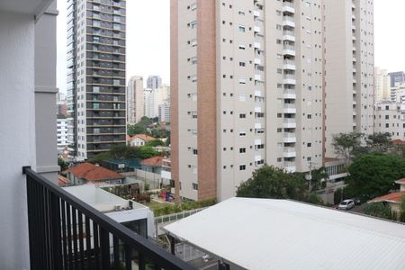 Studio para alugar com 26m², 1 quarto e sem vagaVaranda