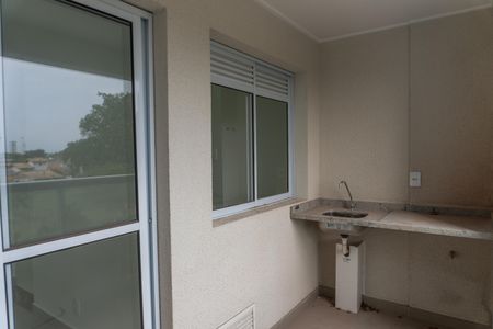 Varanda da Sala de apartamento para alugar com 2 quartos, 64m² em Loteamento Villa Branca, Jacareí
