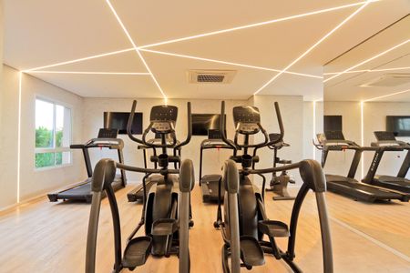 Apartamento à venda com 87m², 3 quartos e 2 vagasÁrea comum - Academia