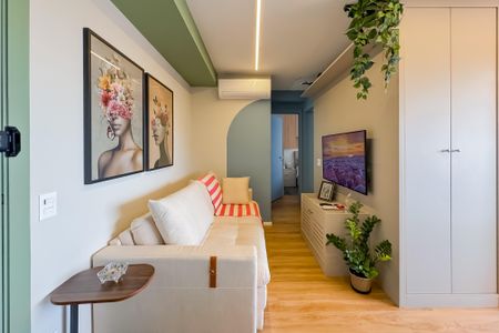 Sala de apartamento à venda com 2 quartos, 50m² em Ipiranga, São Paulo