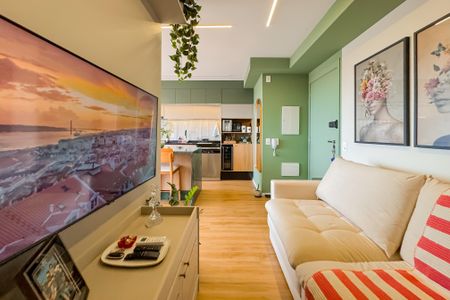 Sala de apartamento à venda com 2 quartos, 50m² em Ipiranga, São Paulo