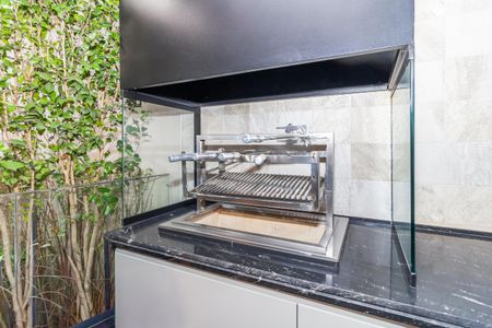 Studio à venda com 24m², 1 quarto e sem vaga Studio à venda com 24m², 1 quarto e sem vagaÁrea comum - Churrasqueira