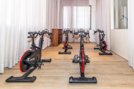 Studio à venda com 24m², 1 quarto e sem vaga Studio à venda com 24m², 1 quarto e sem vagaÁrea comum - Academia