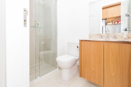 Studio à venda com 24m², 1 quarto e sem vaga Studio à venda com 24m², 1 quarto e sem vagaBanheiro Social