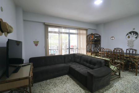 Sala de apartamento para alugar com 3 quartos, 110m² em Centro, Guarujá