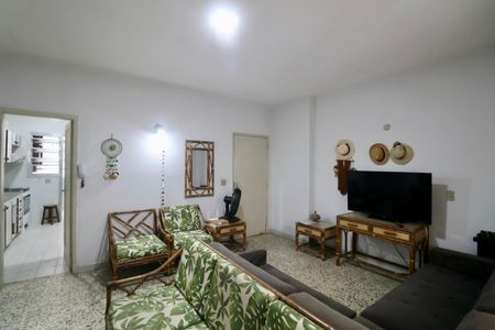 Sala de apartamento para alugar com 3 quartos, 110m² em Centro, Guarujá