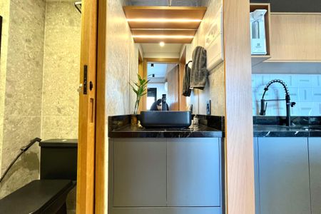 Apartamento à venda com 37m², 1 quarto e sem vagaBanheiro Social