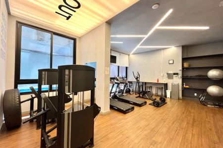 Apartamento à venda com 37m², 1 quarto e sem vagaÁrea comum - Academia