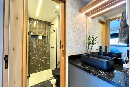 Apartamento à venda com 37m², 1 quarto e sem vagaBanheiro Social