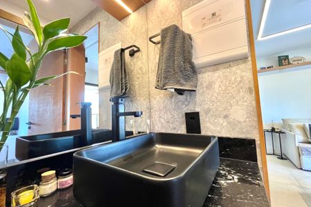 Apartamento à venda com 37m², 1 quarto e sem vagaBanheiro Social