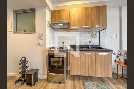 Studio à venda com 32m², 1 quarto e sem vaga