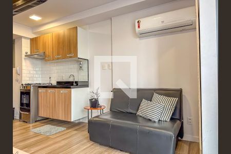 Studio à venda com 32m², 1 quarto e sem vaga